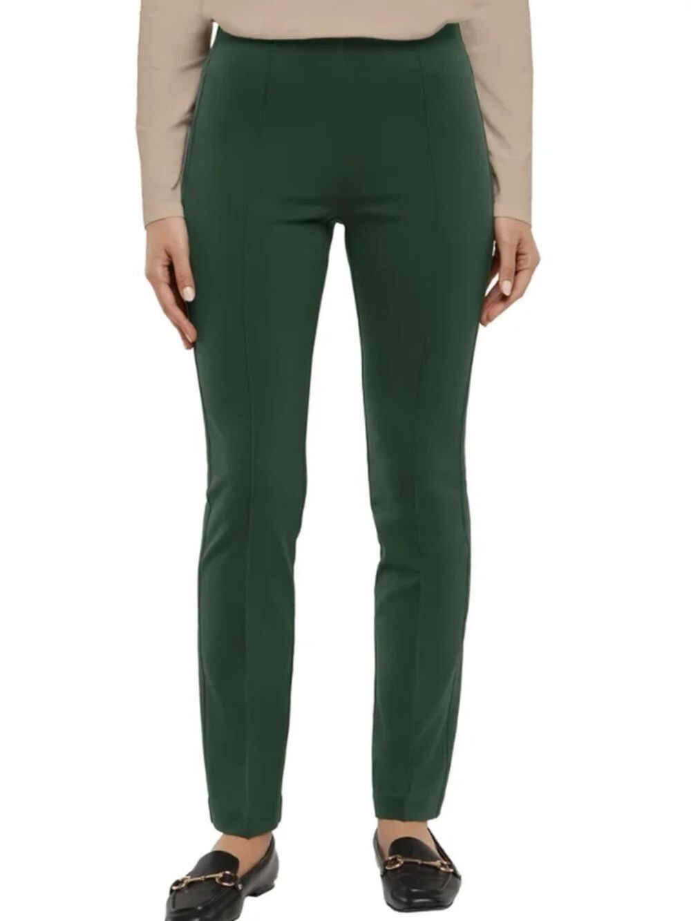 NWT Banana Republic Women's Ponte Pant, Green, Size Small